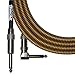 Spectraflex Original Series Right Angle Instrument Cable, 10 Foot, Tweed