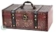 Decorative Leather Treasure Trunk Box