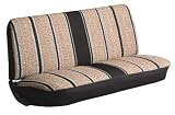 FIA TR44 BROWN Brown Universal Fit Truck Bench Seat Cover