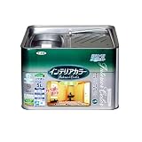 アサヒペン 水性インテリアカラー 和室 うぐいす色 5L