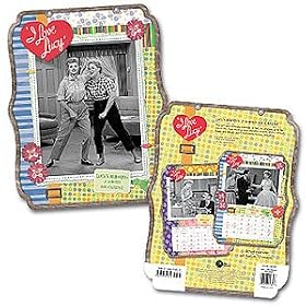 I Love Lucy Fun Shaped 2010 Wall Calendar