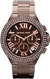 Michael Kors Womens Camille Espresso Chronograph Watch - MK5665