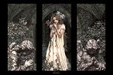 Victoria Frances Triptych POSTER goth fantasy RARE NEW - 24