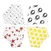 My Mini McGee Baby Bandana Drool Bibs with Adjustable Snaps, 4 Pack, for Boys and Girls, Infants and Toddlers, Baa Collection, Baby Gift