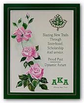 Blazing the Trail - AKA Alpha Kappa Alpha by Pita Ohiwerei 8"x10" Art Print Poster