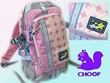 【送料無料】【CHOOP】シュープ・ドットスターリュック★ピンク