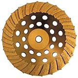 Americut ATC724STRT 7-Inch Premium Quality 24 Seg Segmented Turbo Cup Wheel 5/8