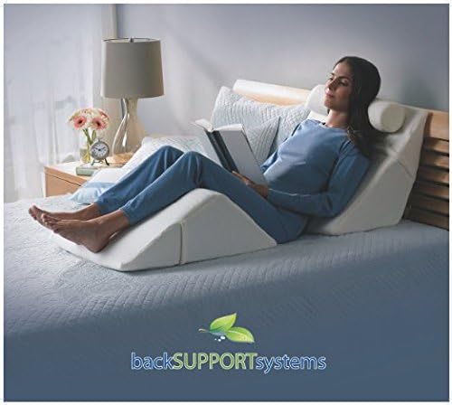 The System 3 piece Body Support w/ 5" Neck Roll, The Angle Guaranteed 2 Reduce Back Pain, Million Happy Backs|Made in US|Introductory Pricing|Lighting Fast Shipping|Satisfaction Guaranteed