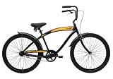 51oN2%2BcMroL. SL160  Nirve Classic Mens Single Speed Cruiser Bike (26 Inch Wheels, Black with Yellow Panel)