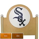 Sports Furniture Chicago White Sox Twin Headboard (Maple)