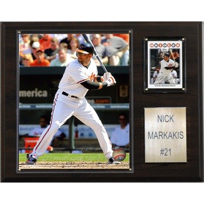 MLB Baltimore Orioles Nick Markakis Player Plaque