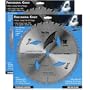 Shark Pro-series (2 Pack) 10 inch 32 Teeth Carbide 5/8" arbor hole Thin Kerf ATB Table Saw Blade "Ship FREE buy $50+"