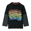 Infant Boys' Utility&reg; Long-sleeve Rock & Roll Shirt - Black