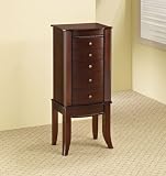 Coaster 900142 Jewelry Armoire, Cherry