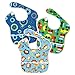 Bumkins SuperBib 3 Pack -Blue Fizz/OnTheGo/Owls