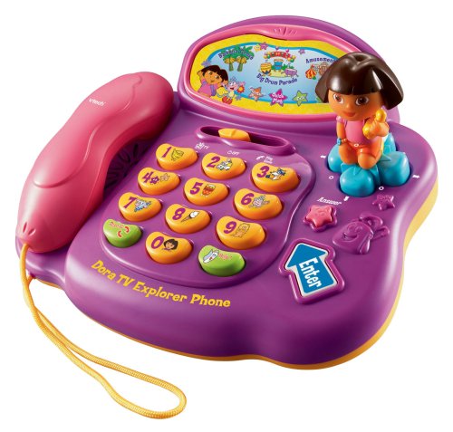 Childrens Toyshop  Toys : VTech Dora TV Explorer Phone