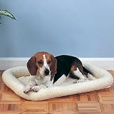 Slumber Pet Sherpa Crate Dog Bed, X-Small, Natural Beige