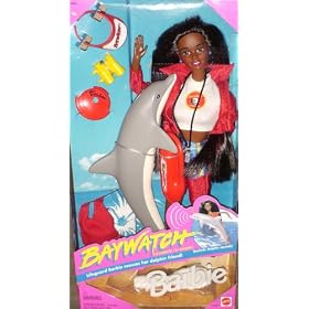 <b>Baywatch Lifeguard Barbie African American</b>