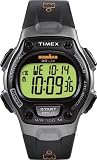 Timex Men's Ironman T53151 Black Rubber Quartz Watch with Digital Dial