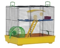 Lux 2 Hamster Cage (no  water bottle inlcuded)