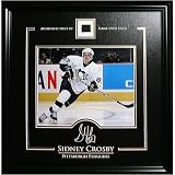 Frameworth Pittsburgh Penguins Sidney Crosby Framed Photo with Stick Piece