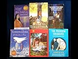 Harriet The Spy, A Wrinkle in Time, Phantom Tollbooth, Island of the Blue Dolphins, Where the Red Fern Grows, Bridge to Terabithia
