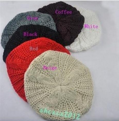 Fashion Women Knit Snow Hat Winter Warmer