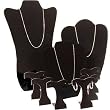 9 Black Necklace Easel Earring Display Jewelry Fixtures