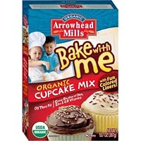 Arrowhead Mills Bake with Me Cupcake Mix, 13.7-Ounce Boxes (Pack of 3)