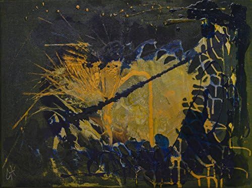 Down To The Core. Original Abstract Acrylic Art Painting by Jodilynpaintings. Done on a 18x24 stretched linen canvas. FREE WIRING INCLUDED!!!