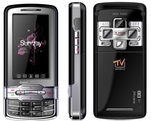 : TeckNet M958 TV Mobile PDA phone With TV, 2.6