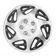 Cartrend 7730013 Radzierblenden Set "Speed" Glanzlack, 4-teilig, 40,64 cm ( 16 Zoll )