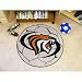 Pacific Tigers NCAA Soccer Ball Round Floor Mat (29)