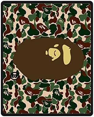 Bape Camo Sofe Bed/Sofa Fleece Blanket Custom Blanket Throw Blanket Indoor / Outdoor Blanket 58 Inch x 80 Inch Large