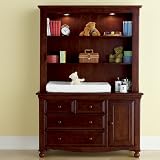 Bedford Baby Monterey Changing Table and Hutch - Cherry