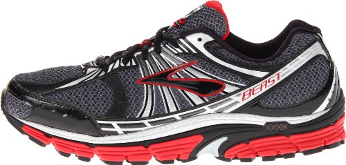 Brooks Men's Beast Red/Grey/Black Trainer 1101221D606 11 UK, 12 US