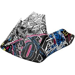 Fox Racing Type-O-Negative Visor Men's V3 MX Motorcycle Helmet Accessories - Blue/Yellow