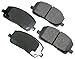 Akebono ACT884 Proact Ultra Premium Ceramic Disc Brake Pad kit