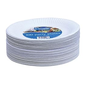 100 x 9" Party Paper Plates