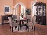 Soho Dinette Cherry Finish 5 Piece Dining Set By Coaster Furniture
