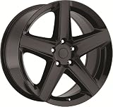 REPLICA WHEELS JEEP SRT8 GLOSS BLACK 5X127 +34 - 20X9