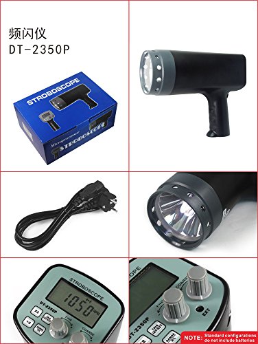 DT-2350PA Digital Stroboscope Strobe Flash Meter Analyzer 50~12000 FPM