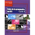 Faire de la grammaire au CE1 Cycle 2
