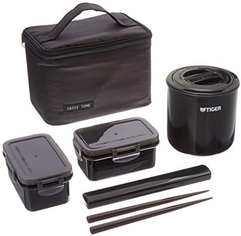 Tiger LWY-E036 Thermal Lunch Box, Black by Tiger Coporation