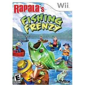 Rapala's Fishing Frenzy with Fishing Pole by Activision Inc.