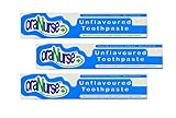 3 Pack Oranurse 50ml Unflavoured Toothpaste