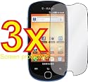 3x Samsung Gravity Smart T589 Premium Clear LCD Screen Protector Cover Guard Shield Protective Film Kit