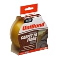 UniBond Removable Carpet to Floor Tape High Strength Adhesive Clear 50 mm x 10 m