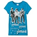 Girls’ Jonas Brothers Short-Sleeve Hounding the Jonas Tee - Blue