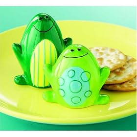 Funky Frog Salt & Pepper Shakers